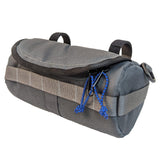 Bigmouth Burrito Handlebar Bag - Charcoal & Blucifer