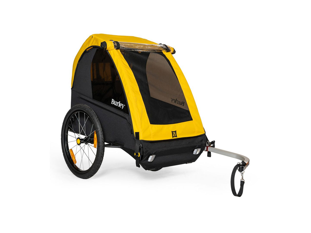 Burley Bee Child Trailer - Double Yellow
