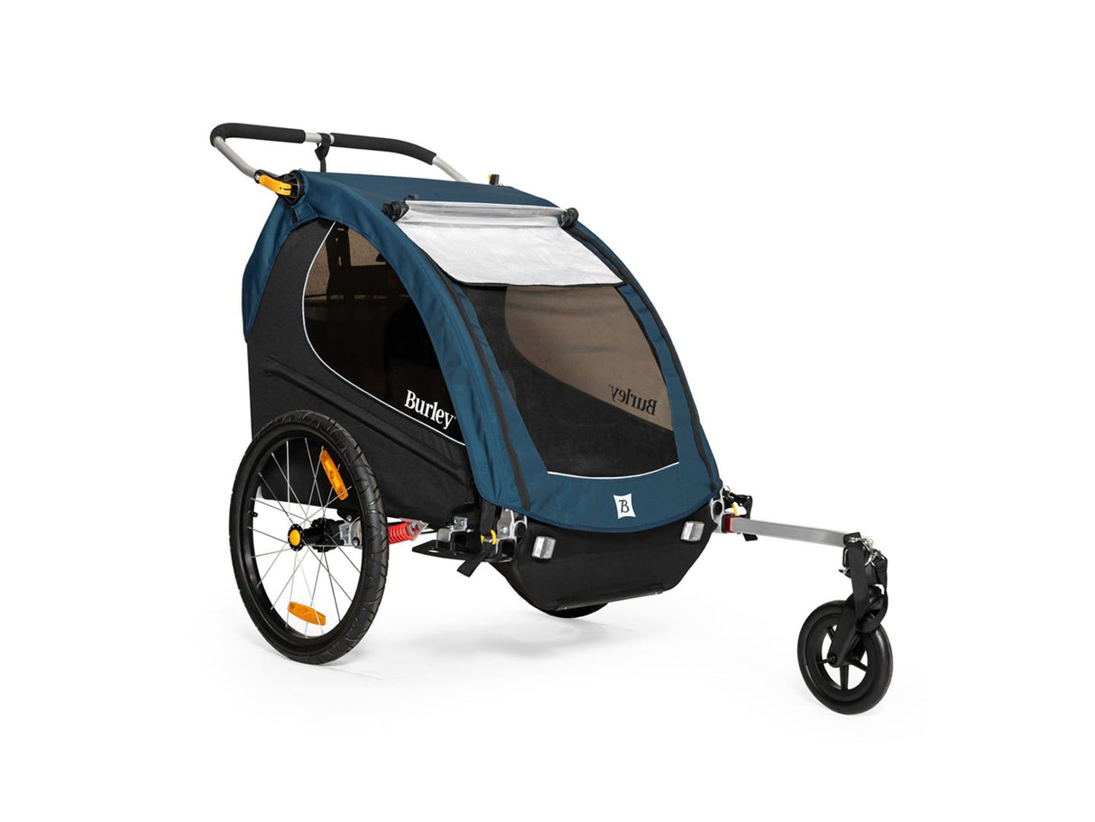 Burley Encore X Child Trailer - Double Pacific Blue