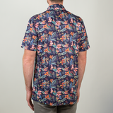 FlexGRID Button Up - Midnight in Maui