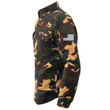 Protective Camouflage Shirt "Knight Hawk" - Dark Color with Pads