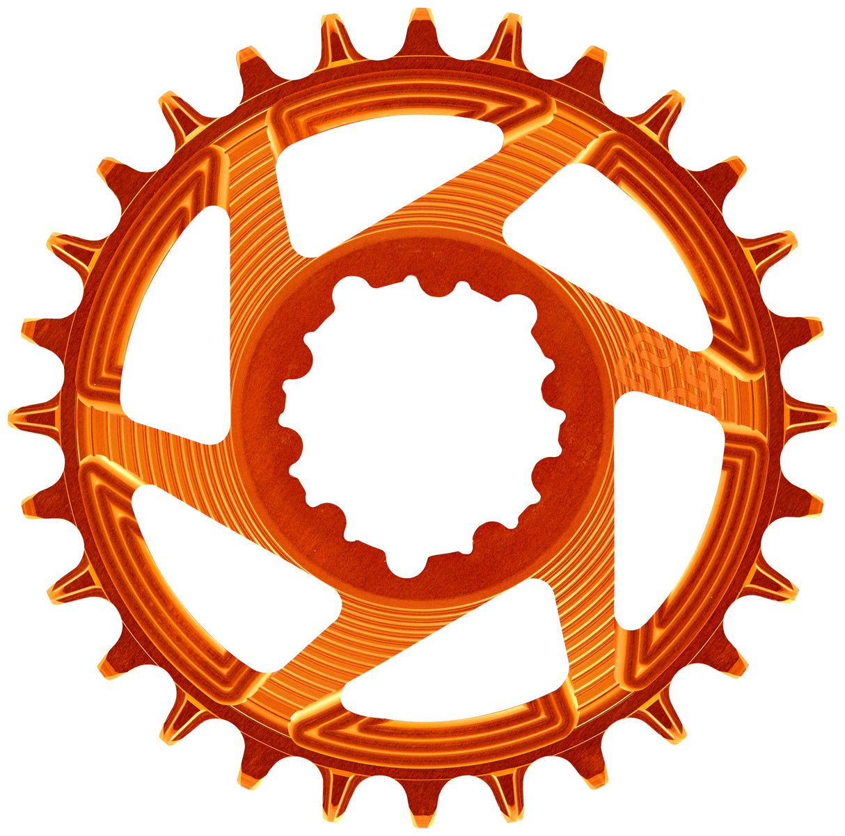 Helix Race 3-Bolt Direct Mount Chainring  (SRAM® crank compatible)