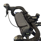 Bigmouth Burrito Handlebar Bag - Charcoal & Blucifer