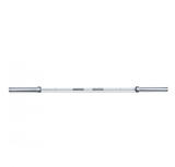 7' Hard Chrome Triple Bearing Olympic Bar and Bumper Plate Set