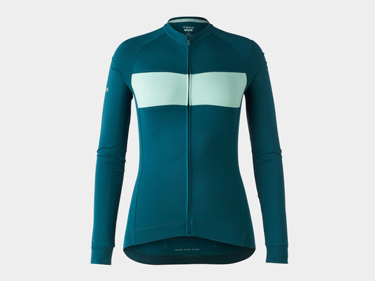 Jersey Trek Circuit Women LTD Long Sleeve Large Green/Teal