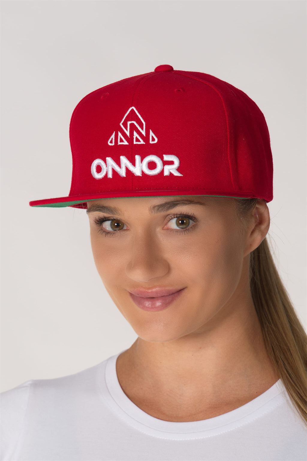 Classic Cap Red/White Logo - Unisex
