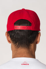Classic Cap Red/White Logo - Unisex
