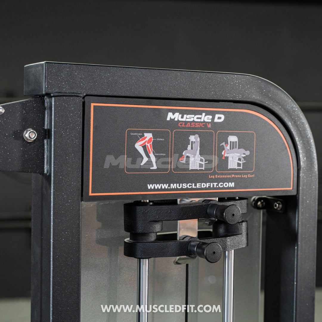 Classic V2 Leg Extension / Prone Leg Curl Combo – Muscle D Fitness