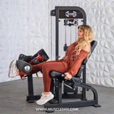 Classic V2 Selectorized Leg Extension Machine – Muscle D Fitness