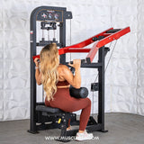 Classic V2 Selectorized Seated Lat Pull Machine – Muscle D Fitness