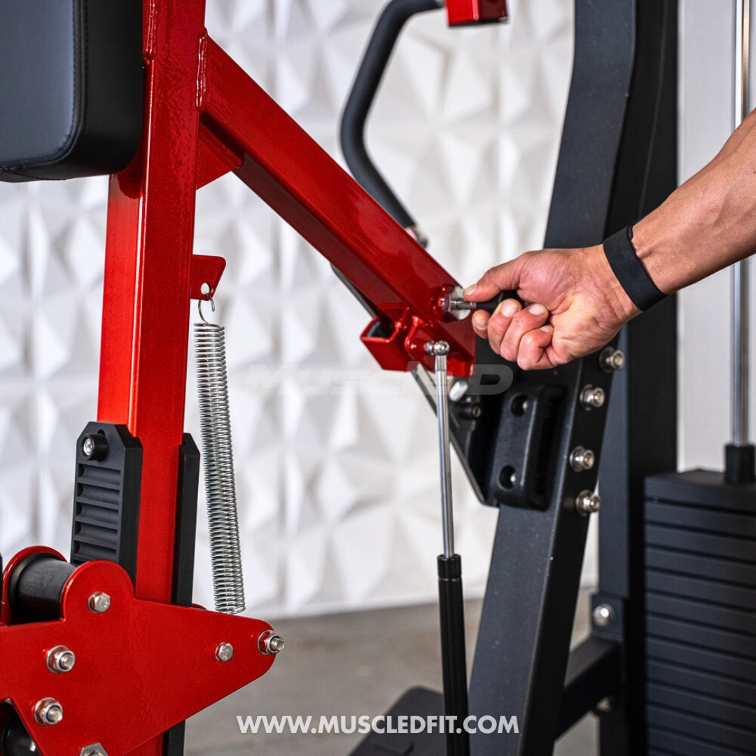 Classic V2 Selectorized Seated Row Machine – Commercial Grade, Multi-Grip