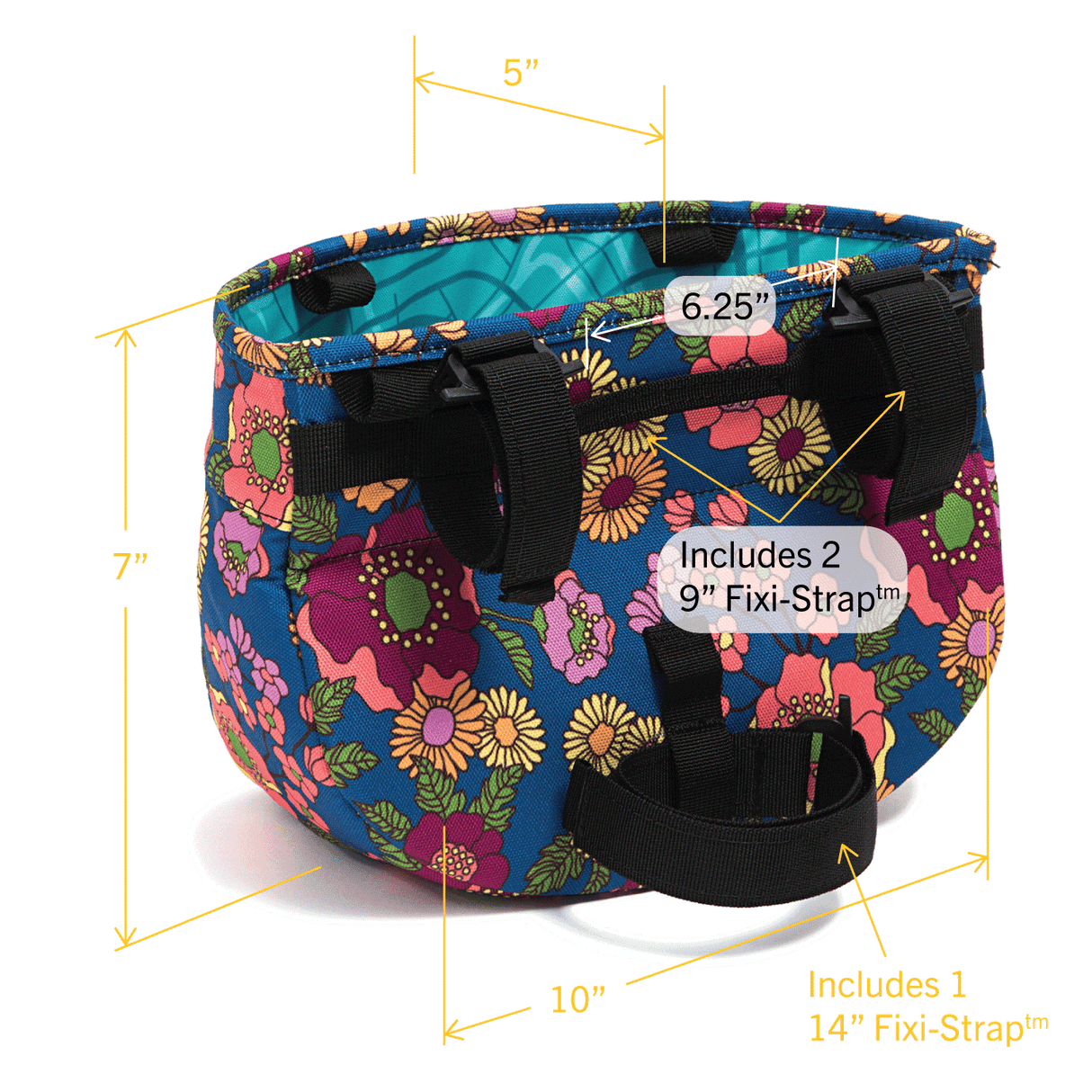 Crescent Bike Basket