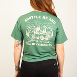 Cropped ActiviTEE - Shuttle Me Sage Green