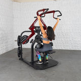 Pro Strength Rotary Lat Pull-Down - Muscle D Fitness - Premium - Adjustable - Plate Loaded - Lat Training