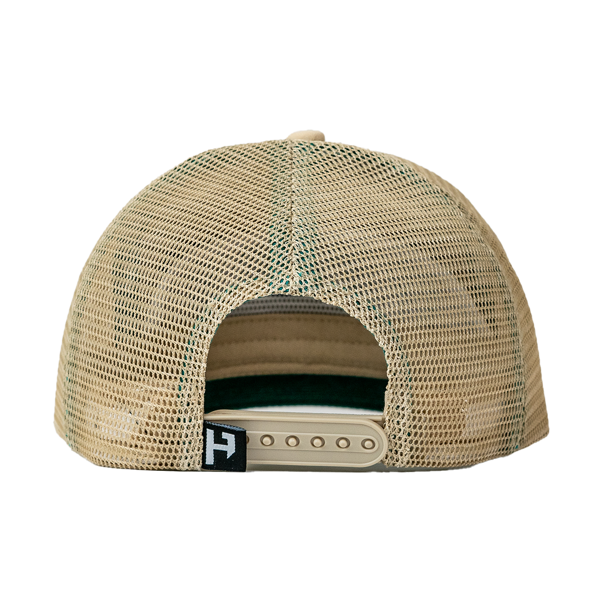 Trucker Hat - Cream/Green