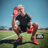 Kool-Aid 'Cherry' Football Gloves - VPS4 by Phenom Elite
