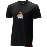 Men's Racing Flame Tee Black
