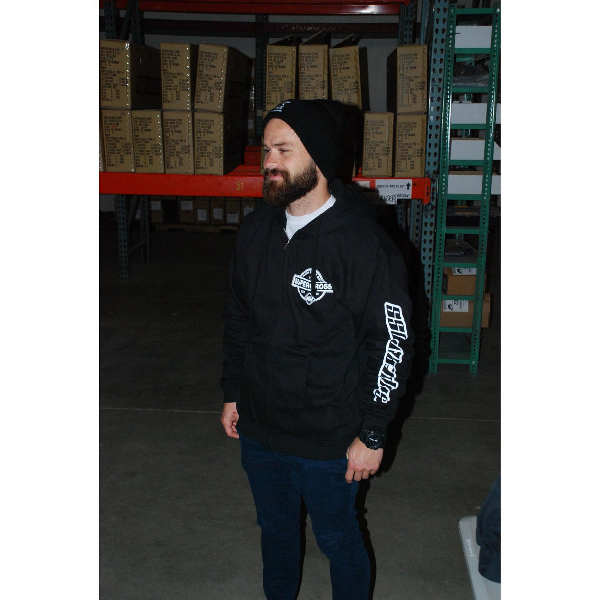 Supercross BMX | Hand Made BMX - Zip Up Hoodie