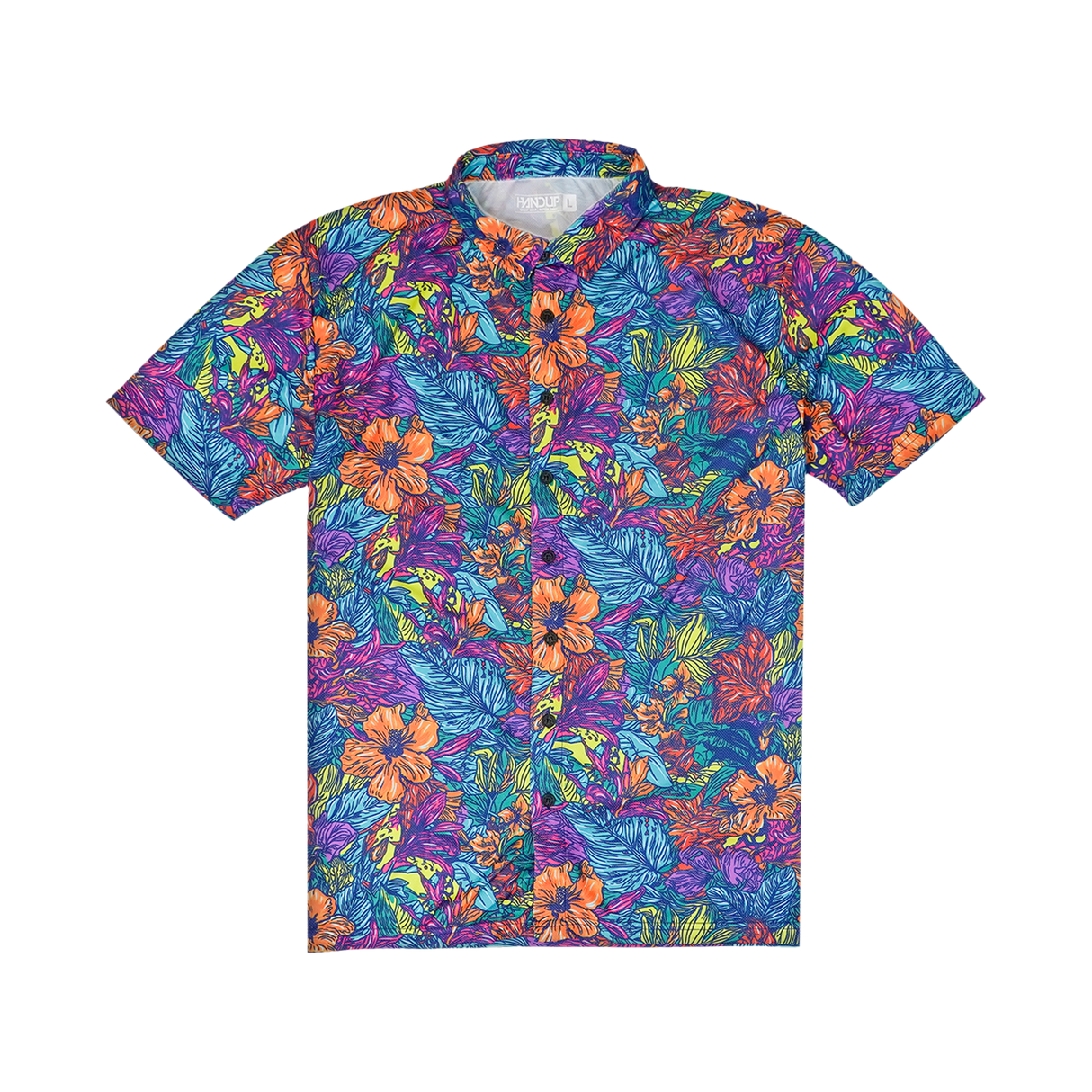 FlexGRID Button Up - Dirt Surfin' Floral