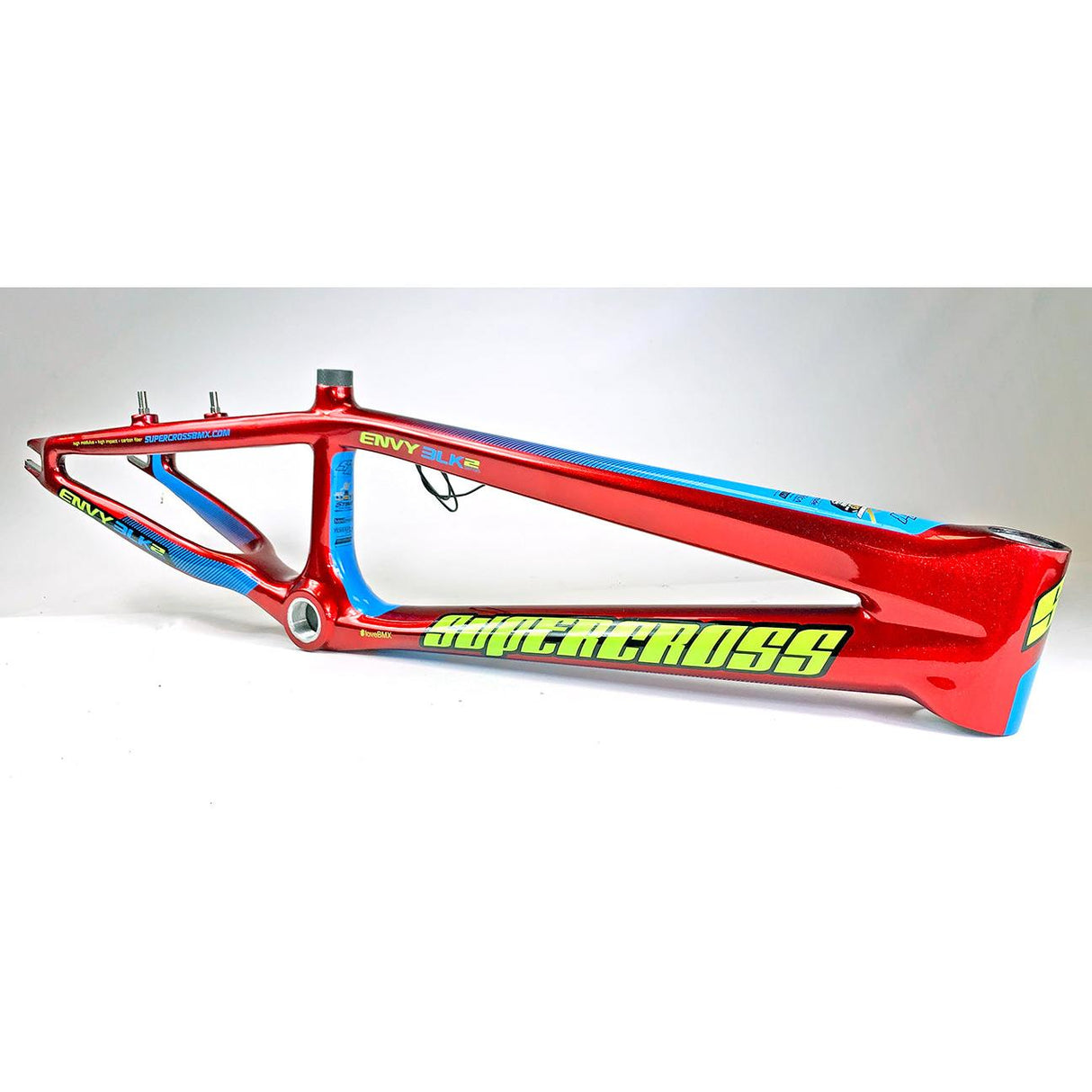 Supercross BMX | ENVY BLK 2 - Carbon Fiber BMX Race Frame