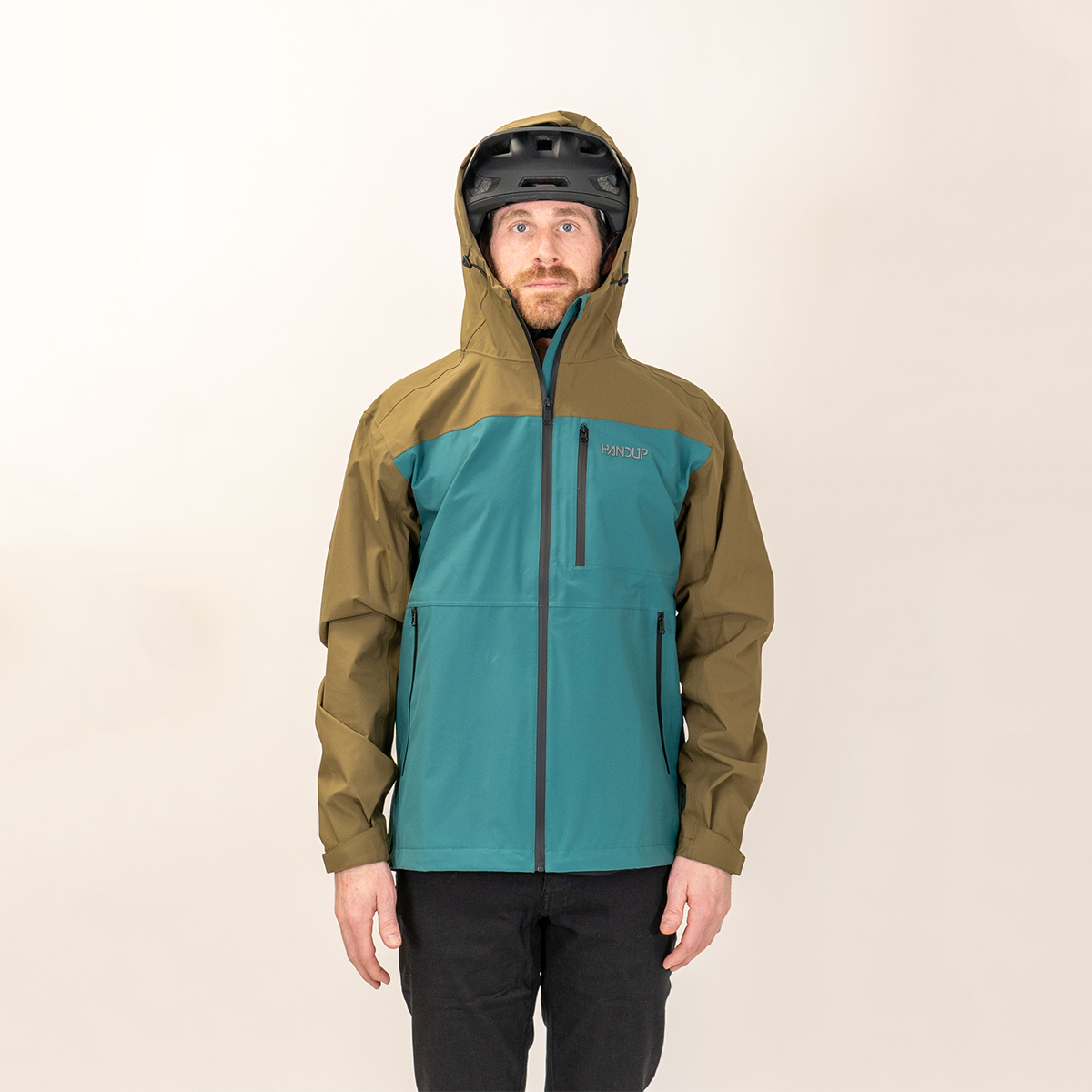 HydroSend Shell - Forest Khaki/Teal