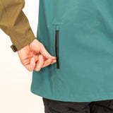 HydroSend Shell - Forest Khaki/Teal