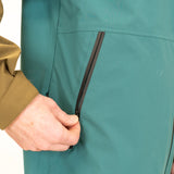 HydroSend Shell - Forest Khaki/Teal