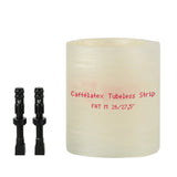Caffélatex Tubeless Rim Strips with Valves
