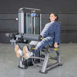 Elite Plus Leg Extension / Seated Leg Curl Combo | Muscle D Fitness