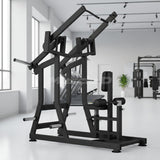 Excel Iso-Lateral Front Lat Pulldown - Muscle D Fitness - Plate Load Lat Machine - Gas Shock Assisted Seat Adjustment