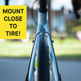 Ass Savers Win Wing 2 Road Rear Mudguard w/ Black Wishbone