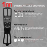 FINN - Universal Bicycle Phone Mount - Transparent