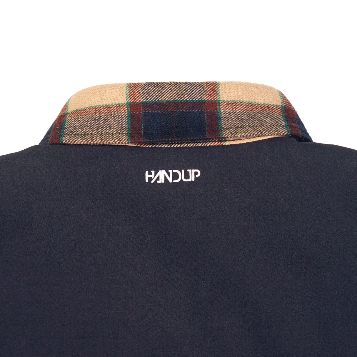 Flannel Jacket - Navy/Tan Plaid