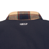 Flannel Jacket - Navy/Tan Plaid