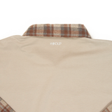 FlexTop Flannel - Saddle Brown/Sand
