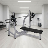 Flat Bench - Olympic - Muscle D Fitness - 11 Gauge Steel - Commercial Upholstery