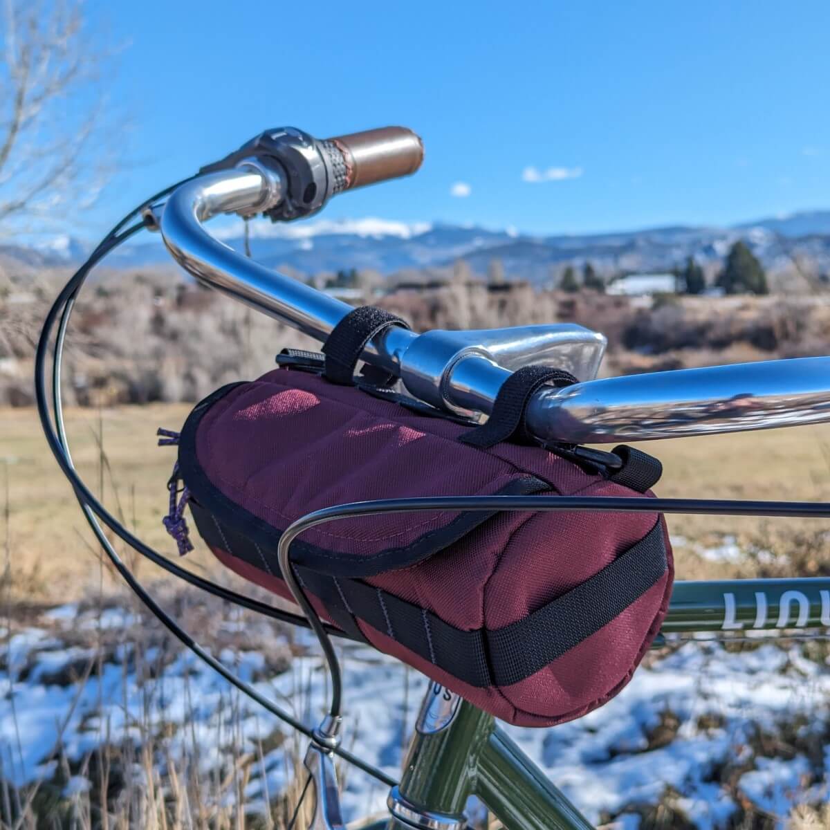 Bigmouth Burrito Handlebar Bag - For The Zin
