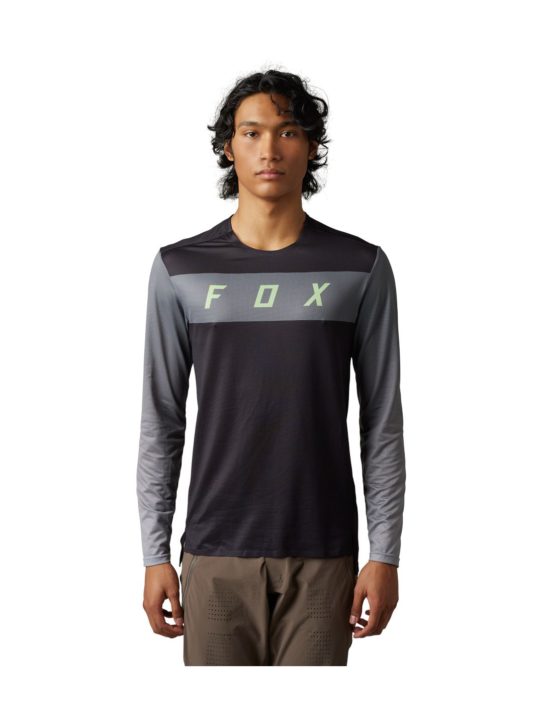 Jersey Fox Racing Flexair Arcadia LS X-Large Black/Grey