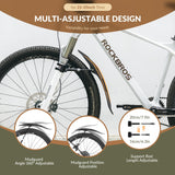 ROCKBROS Adjustable Bike Fender for 26"/27.5"/29" MTB Mud Guards