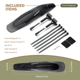 ROCKBROS Adjustable Bike Fender for 26"/27.5"/29" MTB Mud Guards