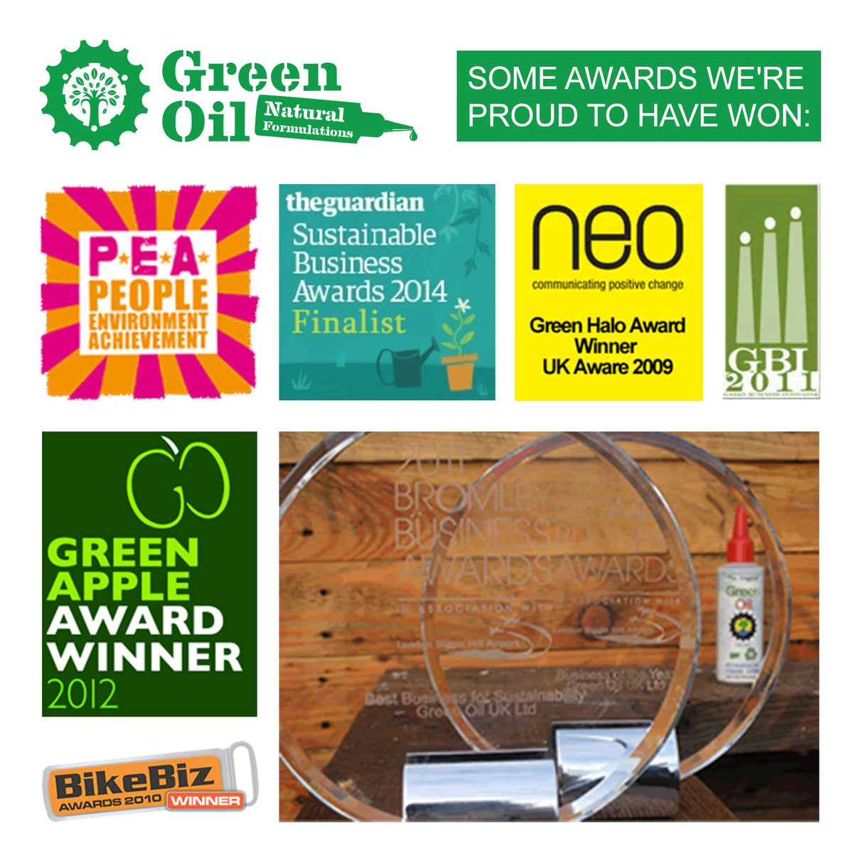 Green Oil - Bicycle Brush