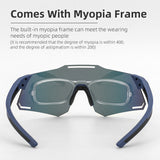 UV400 Polarized/Photochromic Cycling Glasses