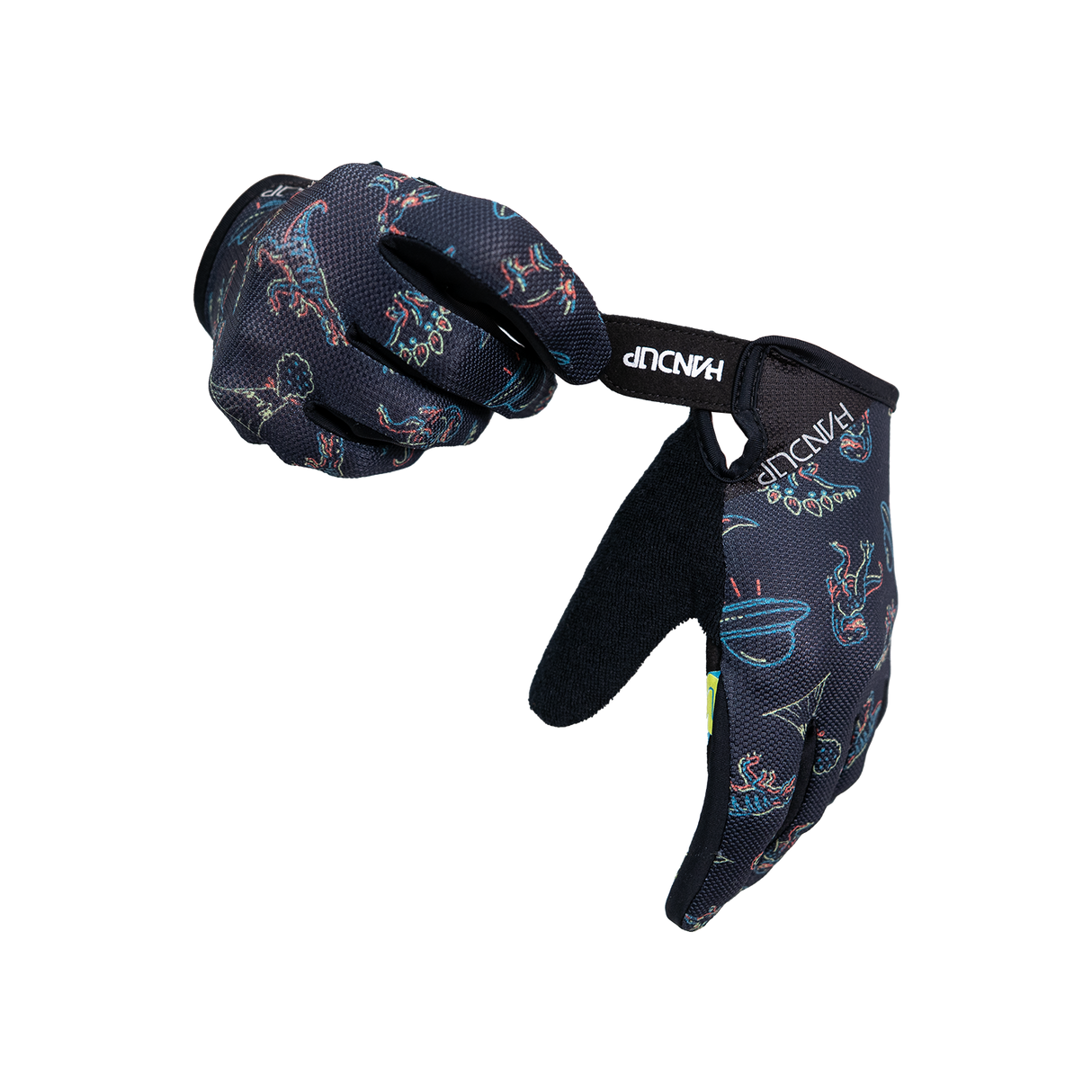 Youth Gloves - UFO Dinos