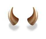 MagNeatOhz: Large Gold Devil Horns for Helmet