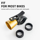 Classic Brass Bike Bell Loud Easy Install Fits Most Handlebars
