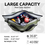 ROCKBROS Soft Cooler Insulated Leak Proof Cooler Bag Portable 36 Can