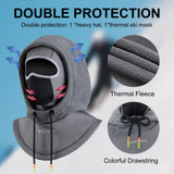 ROCKBROS Ski Balaclava Thermal Fleece Balaclava for Cold Weather Winter Men