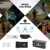 Polarised Full-Lens Sunglasses for Outdoor Sports