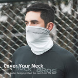 ROCKBROS Cooling Neck Gaiter Face Mask Fishing Scarf Face Cover for Men Women