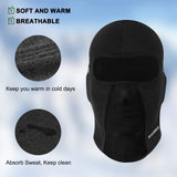 ROCKBROS Winter Balaclava Ski Mask with Glasses Holes for Men Women